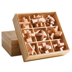Luban Lock – Traditional Chinese Interlocking Wooden Puzzle Toy