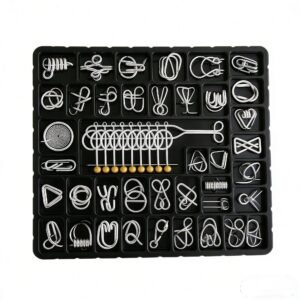 Metal Wire Puzzle Set of 24