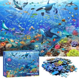 Underwater Scene - 100 Pieces Jigsaw Puzzle