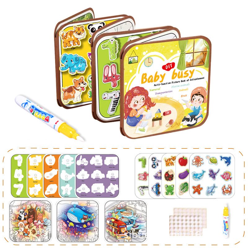 H3-1001 Toddler Water Doodle Book Set