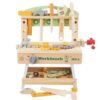 Wooden Workbench Pretend Play Toy Set